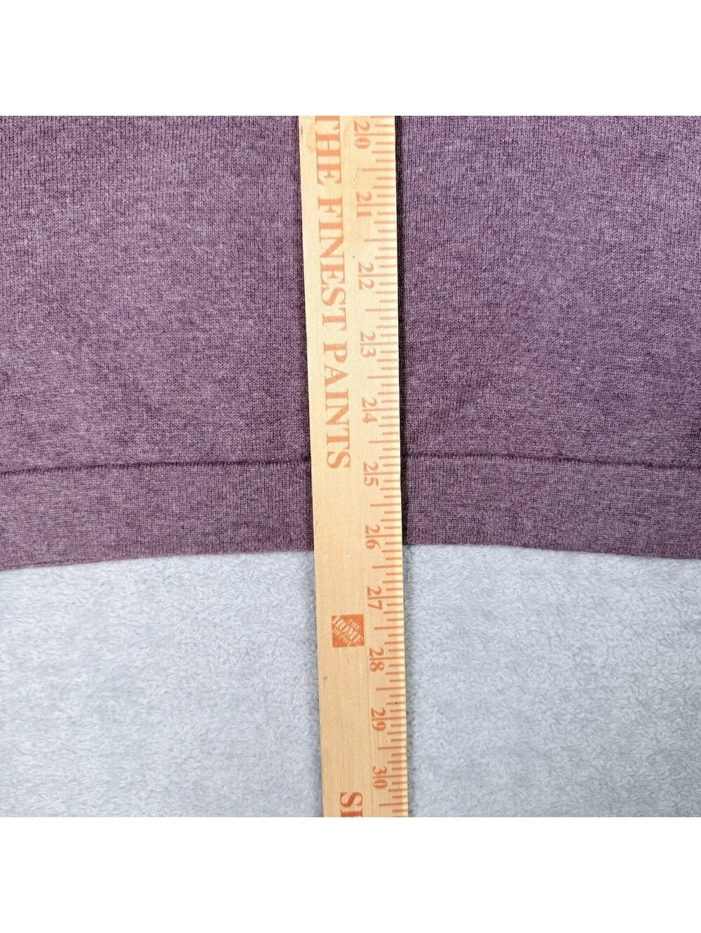 J.Crew Mens 100% Cotton Crewneck Long Sleeve Sweater Pullover Purple Size Large